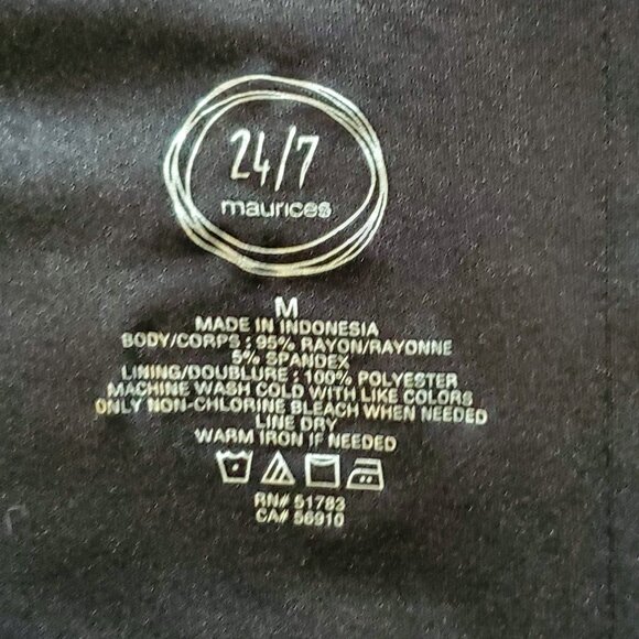 Maruices 24/7 Black Maxi Dress with Strappy Neckline - Picture 2 of 3